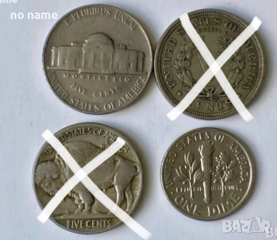 Продавам Американски USA центове монети, снимка 9 - Нумизматика и бонистика - 13551705