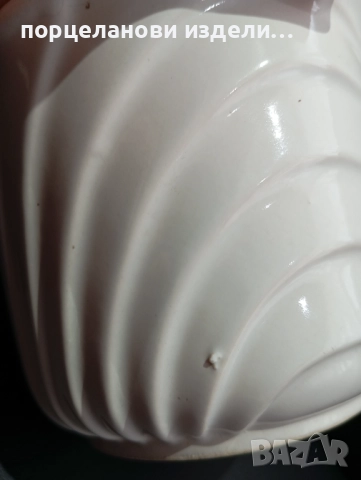 Порцеланова стара кашпа маркирана , снимка 17 - Декорация за дома - 52690478