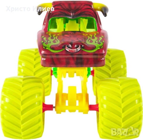 Бъги Monster Jam кола 1:24 El Toro Loco, снимка 4 - Коли, камиони, мотори, писти - 51930273