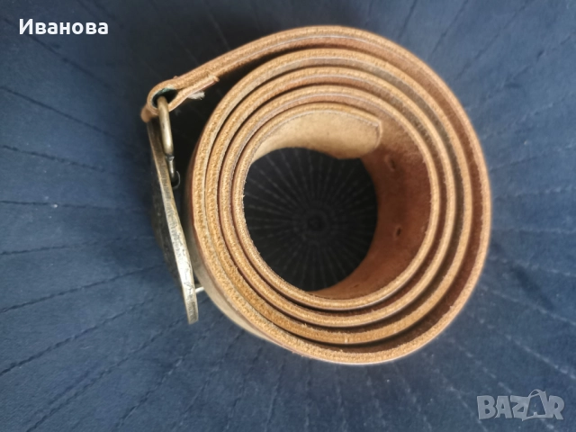 Дамски колан от телешка кожа , снимка 7 - Колани - 52273621