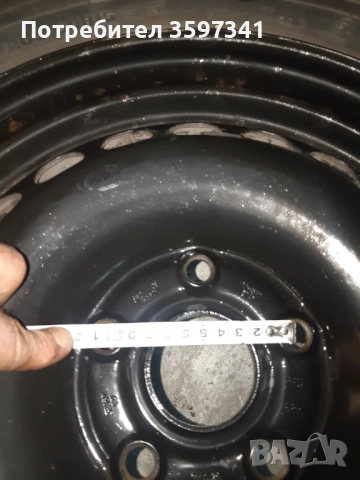 205/60/15 Резервна гума на джанта Пасат 1999, снимка 2 - Гуми и джанти - 52219402