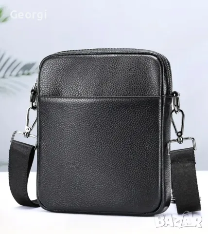 Мъжки елегантни дисплей чантички /Черни и кафяви от премиум естествена кожа!, снимка 2 - Чанти - 49303056