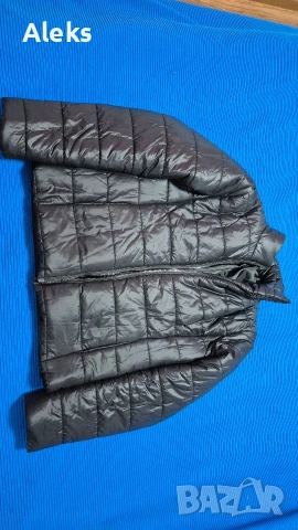 Дамско черно зимно яке