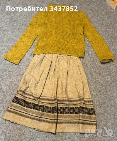 Вълнена  блуза-пуловер 