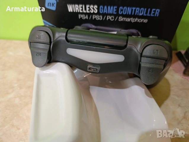 Безжичен контролер NK за PS4 / PS3 / PC / Смартфон, снимка 2 - Аксесоари - 53540121