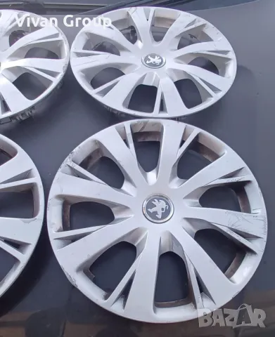 15 цола тасове Пежо, снимка 6 - Аксесоари и консумативи - 47921228