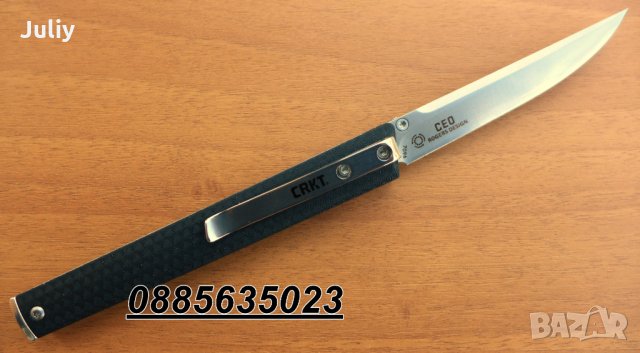 Сгъваем нож CRKT 7096 / 58 грама /, снимка 12 - Ножове - 28678671