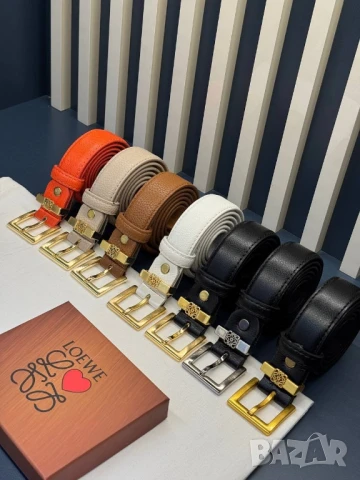 колани от естествена кожа в кутия emporio armani diesel gucci dsquared2 , снимка 7 - Колани - 50676358