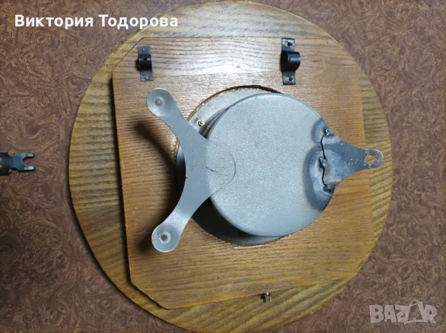 Стар стенен часовник Янтар СССР , снимка 4 - Антикварни и старинни предмети - 49295716