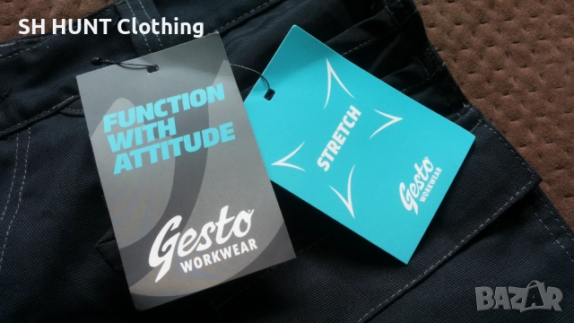 Gesto G571 Function Stretch Pocket Work Trousers размер 48 / M работен панталон W4-66, снимка 10 - Панталони - 51947025