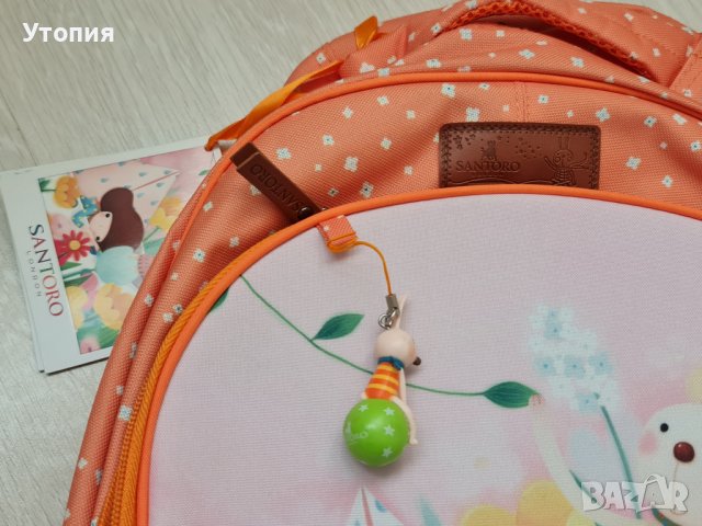 НОВО! Оригинална ученическа раница Santoro 40/35 см, снимка 4 - Раници - 43491206