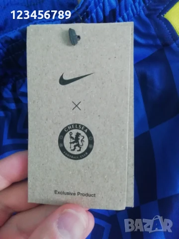 Chelsea Nike нови оригинални шорти къси гащи Челси размер S 2021/2022, снимка 4 - Спортни дрехи, екипи - 50956470