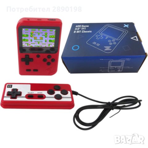 Конзола за видеоигри GameBoy ретро игра мини ръчен плейър 8-битов класически контролер за игри деца , снимка 8 - Електрически играчки - 43716434