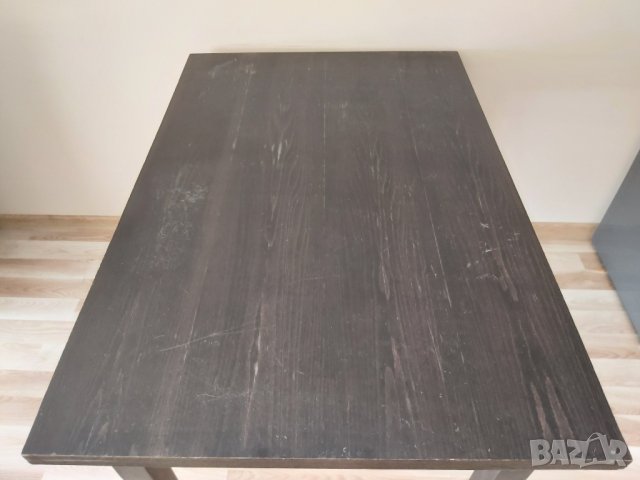 Трапезна маса, размер 120-80-80см, снимка 4 - Маси - 43819461