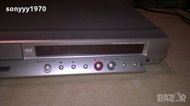 pioneer dvr-520h-s dvd & hdd made in uk-внос швеция, снимка 9 - Плейъри, домашно кино, прожектори - 26952347