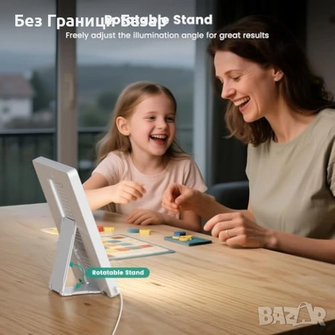 Нова тъжна SAD лампа 10 000 Lux светлинна терапия USB таймер памет, снимка 9 - Друга електроника - 53008390