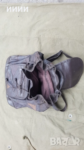 Кожена раница чанта, снимка 2 - Раници - 52816082