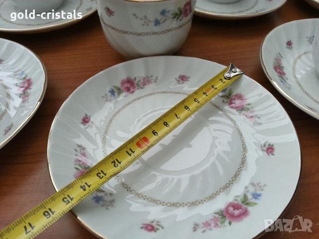 Стар български порцелан чаши за чай, снимка 5 - Антикварни и старинни предмети - 33417410