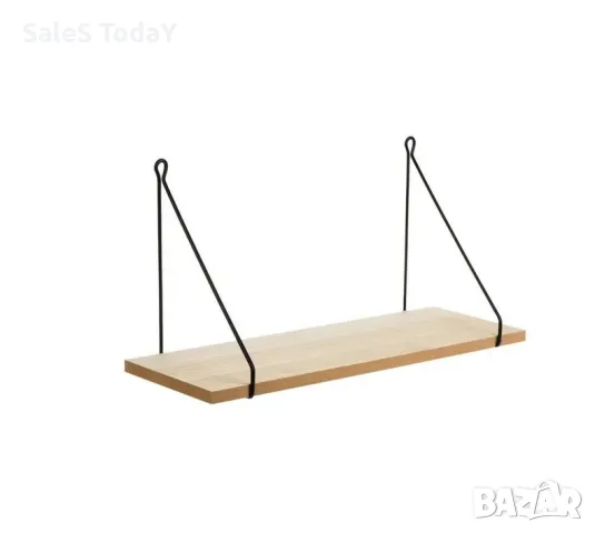 Етажерка за стена, Декоративен рафт за стена, 40см, 1бр, снимка 3 - Етажерки - 36656281