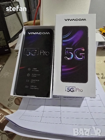 Продавам чисто нов телефон Vivacom 5G pro, снимка 3 - Други - 53434716
