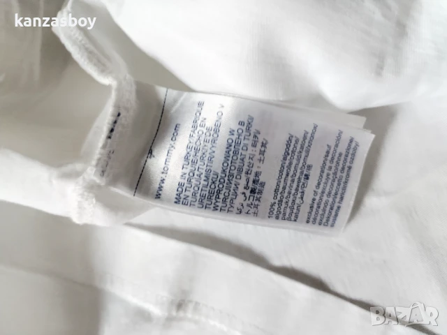 tommy hilfiger - страхотна мъжка тениска КАТО НОВА 2ХЛ, снимка 6 - Тениски - 50620856