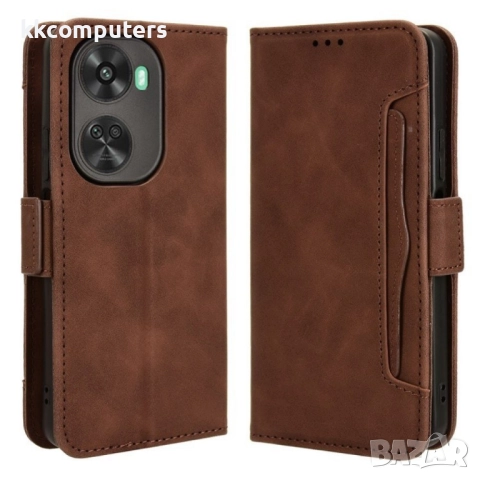 Huawei nova 11 SE / nova 12 SE 4G Magnetic Wallet Кожен Калъф и Протектор, снимка 4 - Калъфи, кейсове - 52720246