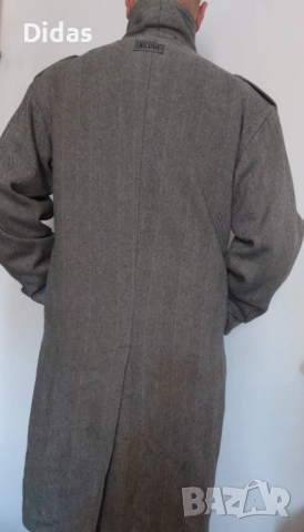 Топло мъжко палто - вълнено 100% Original, снимка 5 - Палта - 52104984