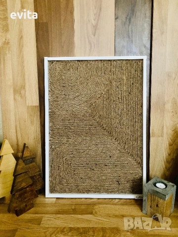 Въздух за стените: Живият ритъм на въжето, снимка 11 - Декорация за дома - 52587783