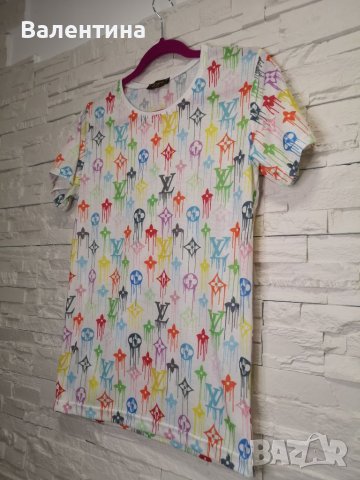 Дамска/мъжка тениска Louis Vuitton, S, снимка 5 - Тениски - 38038353