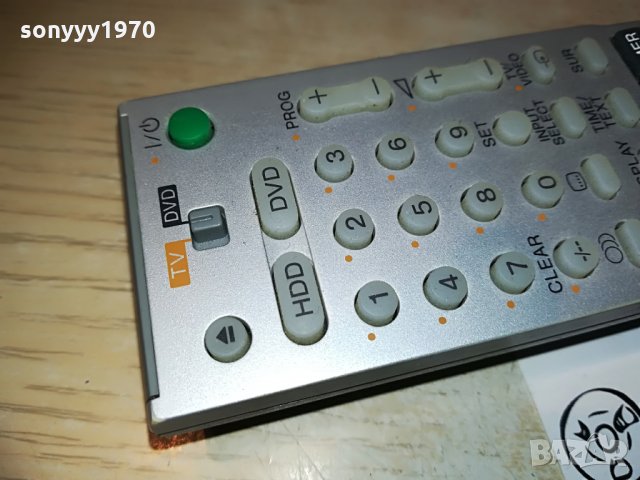 SONY HDD/DVD RECORDER-REMOTE CONTROL, снимка 12 - Други - 28665133