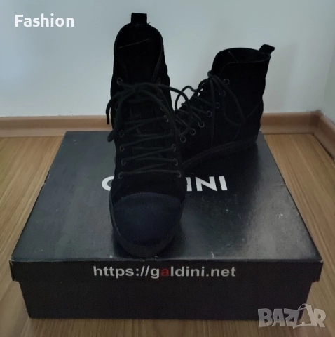 Продавам Боти GALDINI Естествен велур с Естествен косъм, снимка 3 - Дамски боти - 34594521