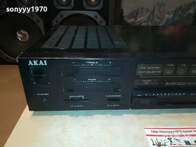 AKAI-JAPAN-STEREO AMPLI 2207221600, снимка 12 - Ресийвъри, усилватели, смесителни пултове - 37469647