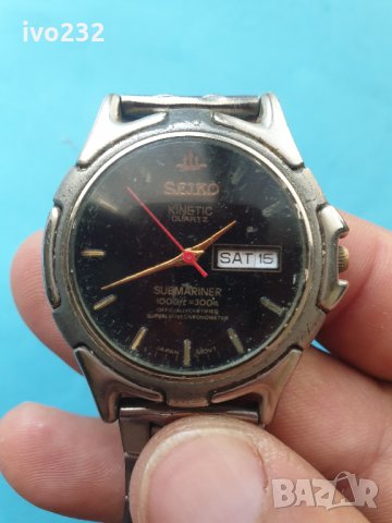 seiko kinetic, снимка 5 - Мъжки - 33622898