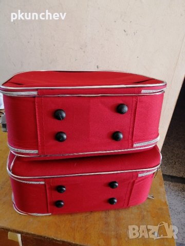 Комплект 2 броя чанти за багаж, аксесоари, козметика, снимка 5 - Куфари - 43460073