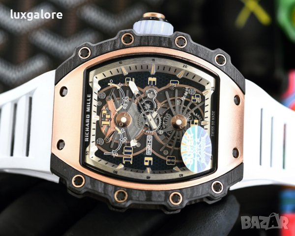 Мъжки часовник Richard Mille RM21-01 Kāne Aunoa с автоматичен механизъм, снимка 5 - Мъжки - 43515940