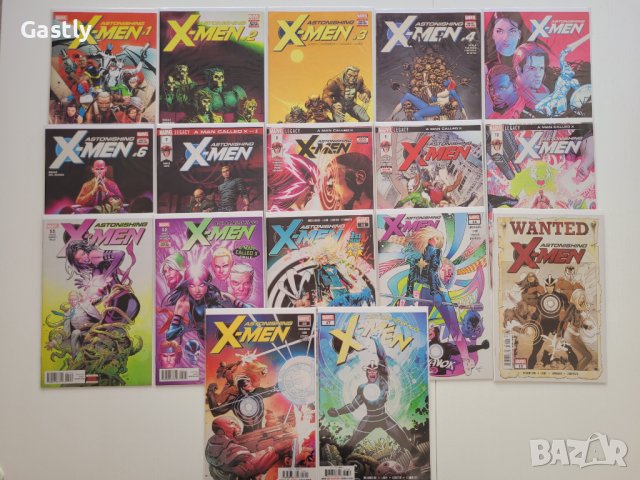 Комикси Astonishing X-Men, Vol. 4, #1-17 + Annual, NM, Marvel