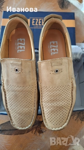 Мъжки обувки естествена кожа 