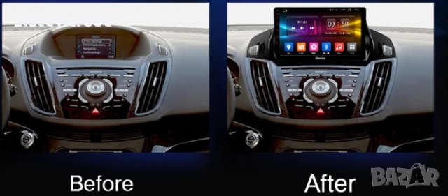 FORD KUGA ESCAPE C-MAX - 9'' АНДРОИД НАВИГАЦИЯ, 9013, снимка 4 - Аксесоари и консумативи - 29033185