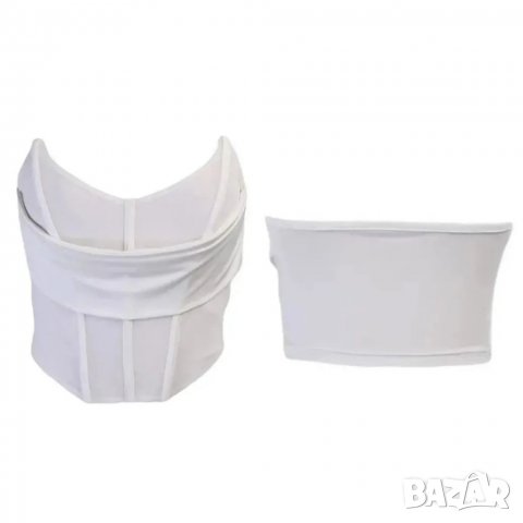 ПОСЛЕДЕН! Бял корсет Alessa Cliche Avin NikoleCollection, снимка 3 - Спортни екипи - 30500969