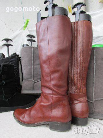 дамски ботуши GEOX® original, 100% супер висококачествена естествена кожа,N- 38 - 39 - кафяви, снимка 12 - Дамски ботуши - 35649506