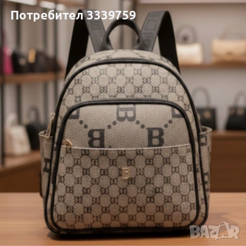 Дамска раница Briciole в 5 цвята - стил и комфорт за теб!, снимка 2 - Чанти - 53262189