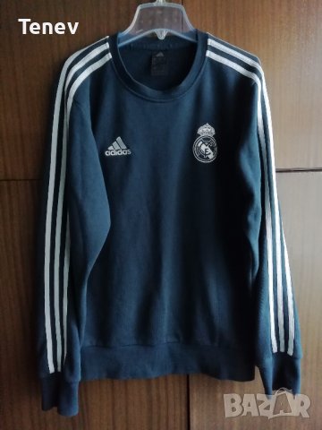 Real Madrid Adidas Sweatshirt оригинална блуза дълъг ръкав Реал Мадрид суичър
