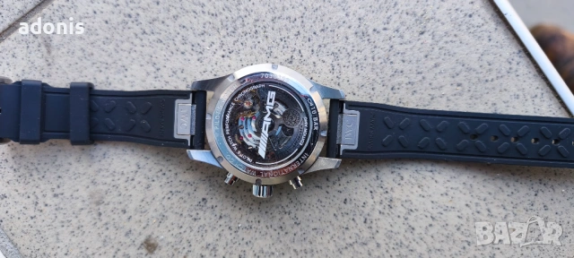 IWC Shaufhaussen Pilot's Watch Chronograph 41 AMG automatic mechanical watch Eta Valjoux 7750 movt, снимка 10 - Други - 53079361