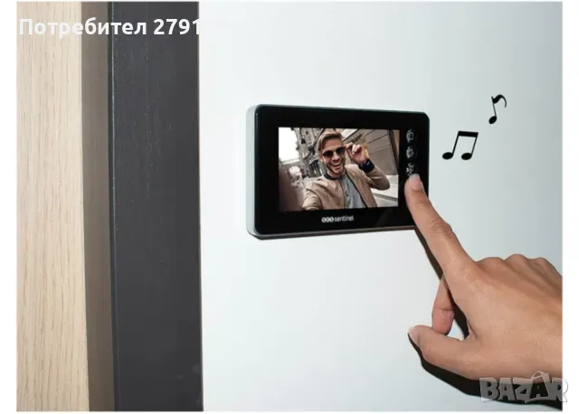 Видеодомофон Prim'VisioFirst с екран 4.3", жичен , снимка 5 - Камери - 49898058