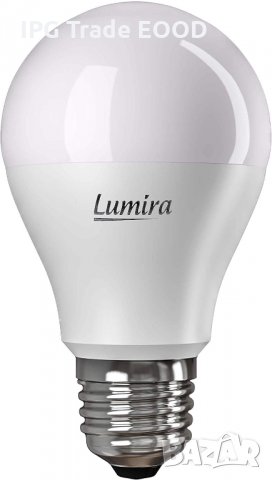 Енергоспестяваща LED крушка - E27, топла светлина 60x107 mm , снимка 2 - Крушки - 27238402