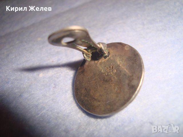СТАРА СРЕБЪРНА ОРНАМЕНТИРАНА МАРКОВА КЛИПС АРТ ОБЕЦА СРЕБРО 925 с ЮВЕЛИРНО ПОЛИРАН ЧЕРЕН ОНИКС 27303, снимка 8 - Обеци - 36817833