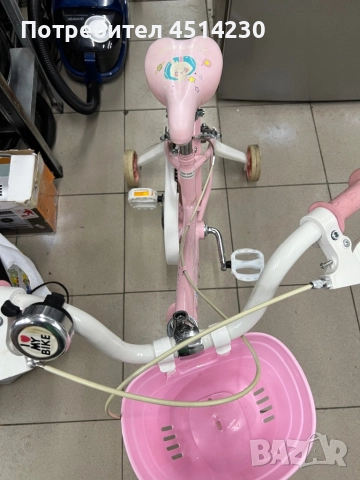 Детско момичешко колело 16” – отлично състояние, снимка 4 - Детски велосипеди, триколки и коли - 52579301