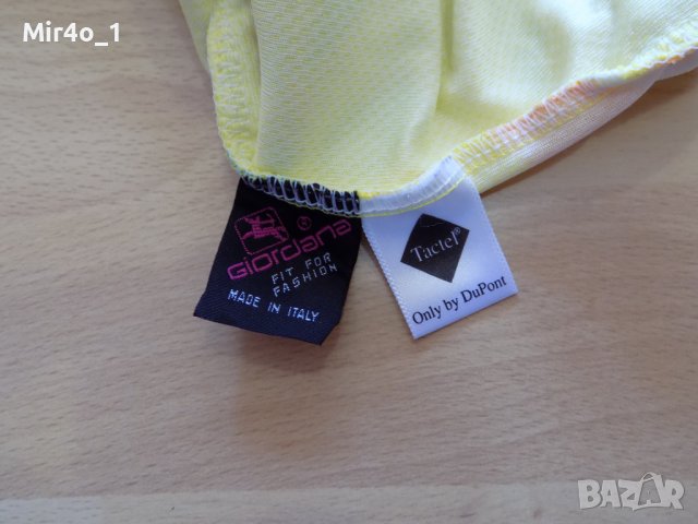 вело джърси giordana тениска екип колоездене шосе мъжко оригинал XL, снимка 7 - Спортни дрехи, екипи - 40530592