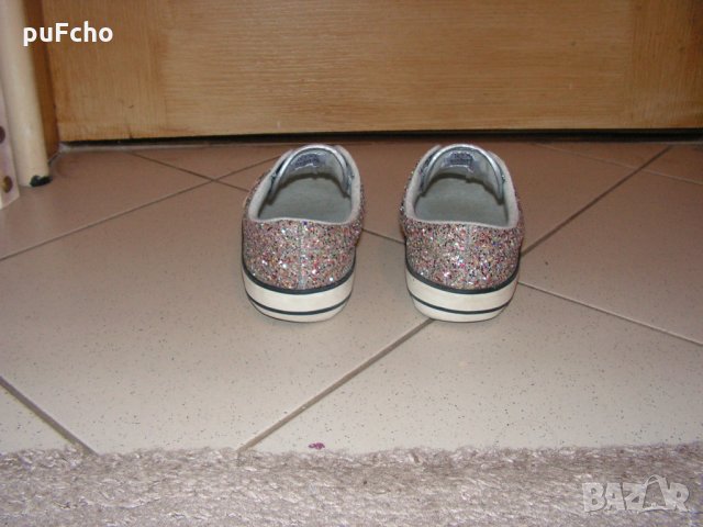 Намалени! Обувки/ кецове Next размер 35,5 блестящи, снимка 4 - Детски обувки - 27530281