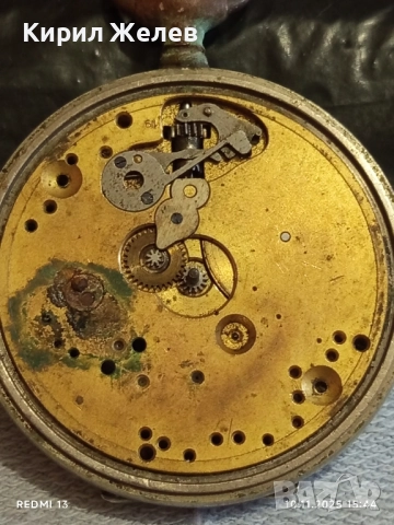 Стар джобен часовник за части ремонт КОЛЕКЦИЯ 51446, снимка 2 - Антикварни и старинни предмети - 52364750